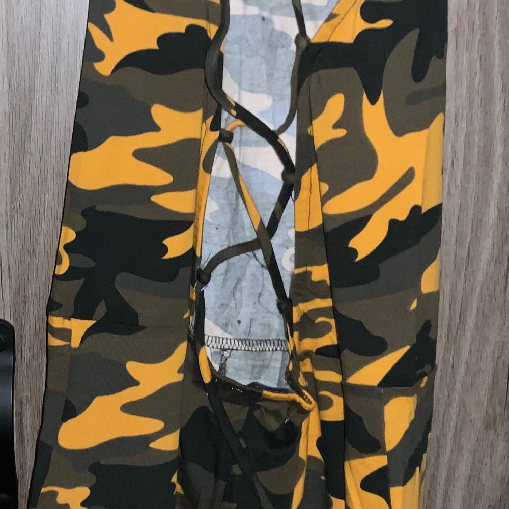 Camouflage jumpsuit
